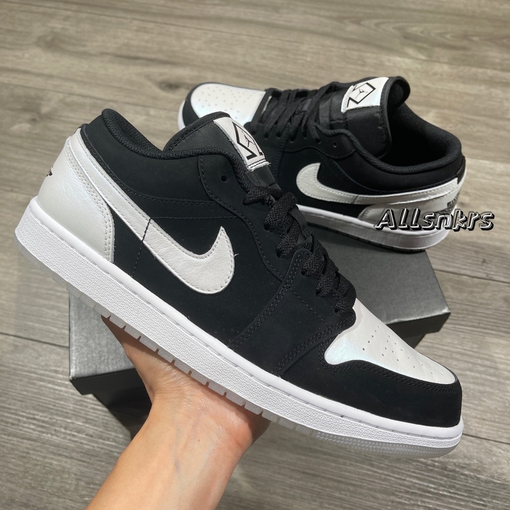 Air Jordan 1 Low Diamond Shorts Black White Panda 🐼 Men’s